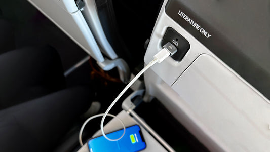 USB hub airplane charging