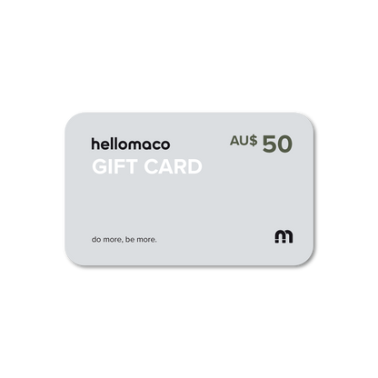 Hellomaco gift card